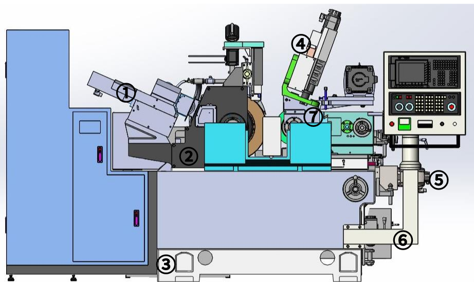 FX-18CNC-5高精度无心磨床产品图